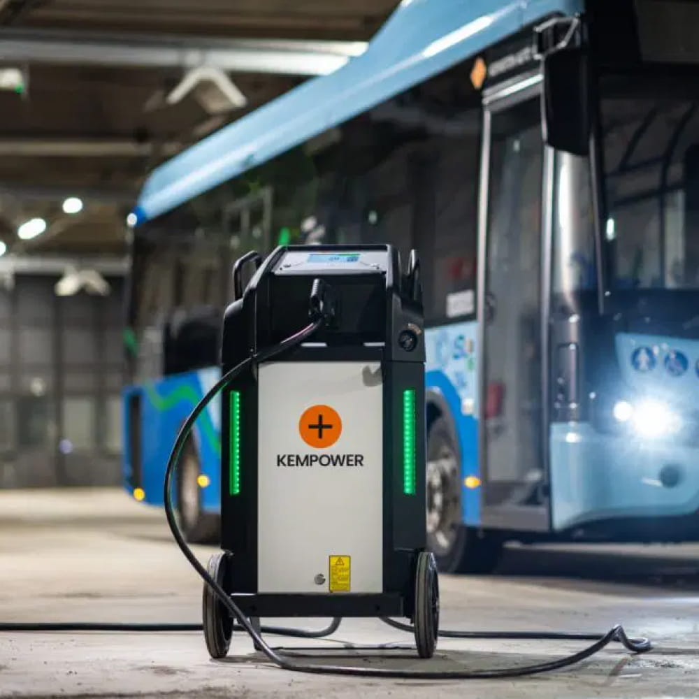 Přenosná nabíjecí stanice Kempower MOVABLE CHARGER s rychlostí dobíjení až 40 kW.