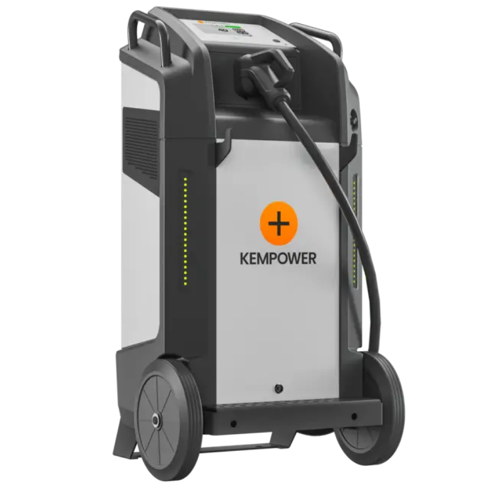 Přenosn&aacute; nab&iacute;jec&iacute; stanice Kempower MOVABLE CHARGER s rychlost&iacute; dob&iacute;jen&iacute; až 40 kW.