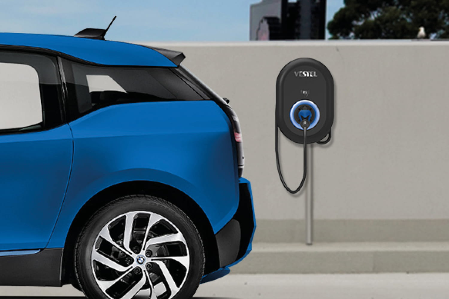 Wallbox Vestel EVC04 Series pro domácí nabíjení elektromobilů.